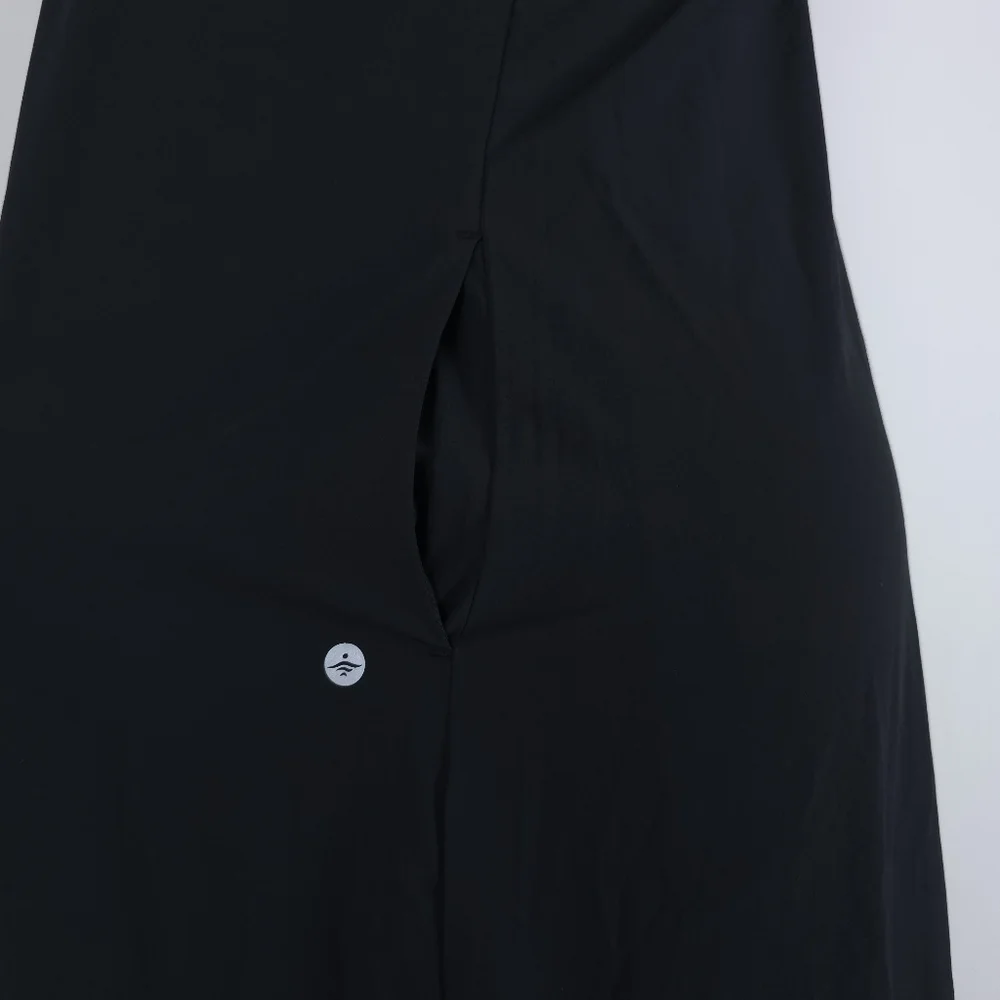 Halara Breezeful Backless Racerback Side Pocket High Low Flowy Midi Quick Dry - Picture 4 of 8